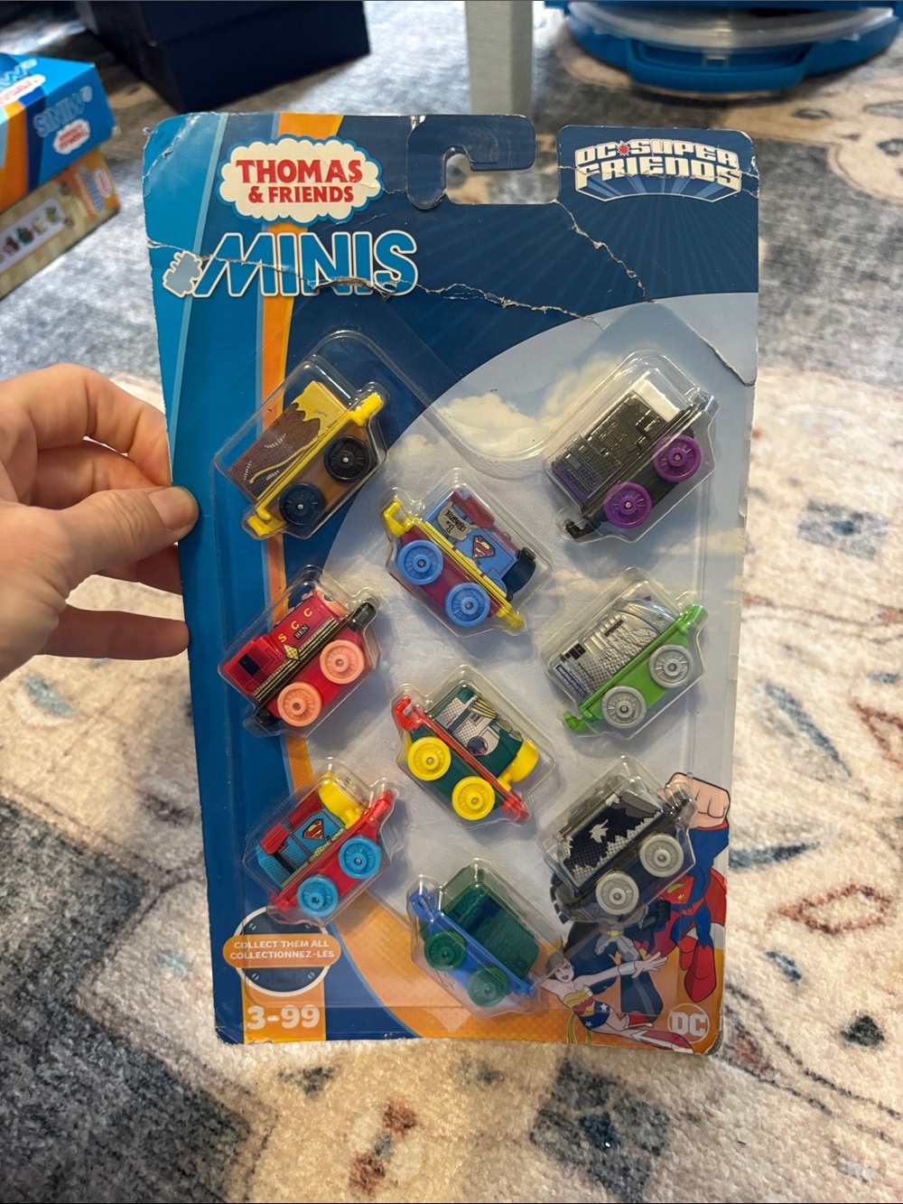 New! Thomas & Friends Minis DC Super Friends 10-pack